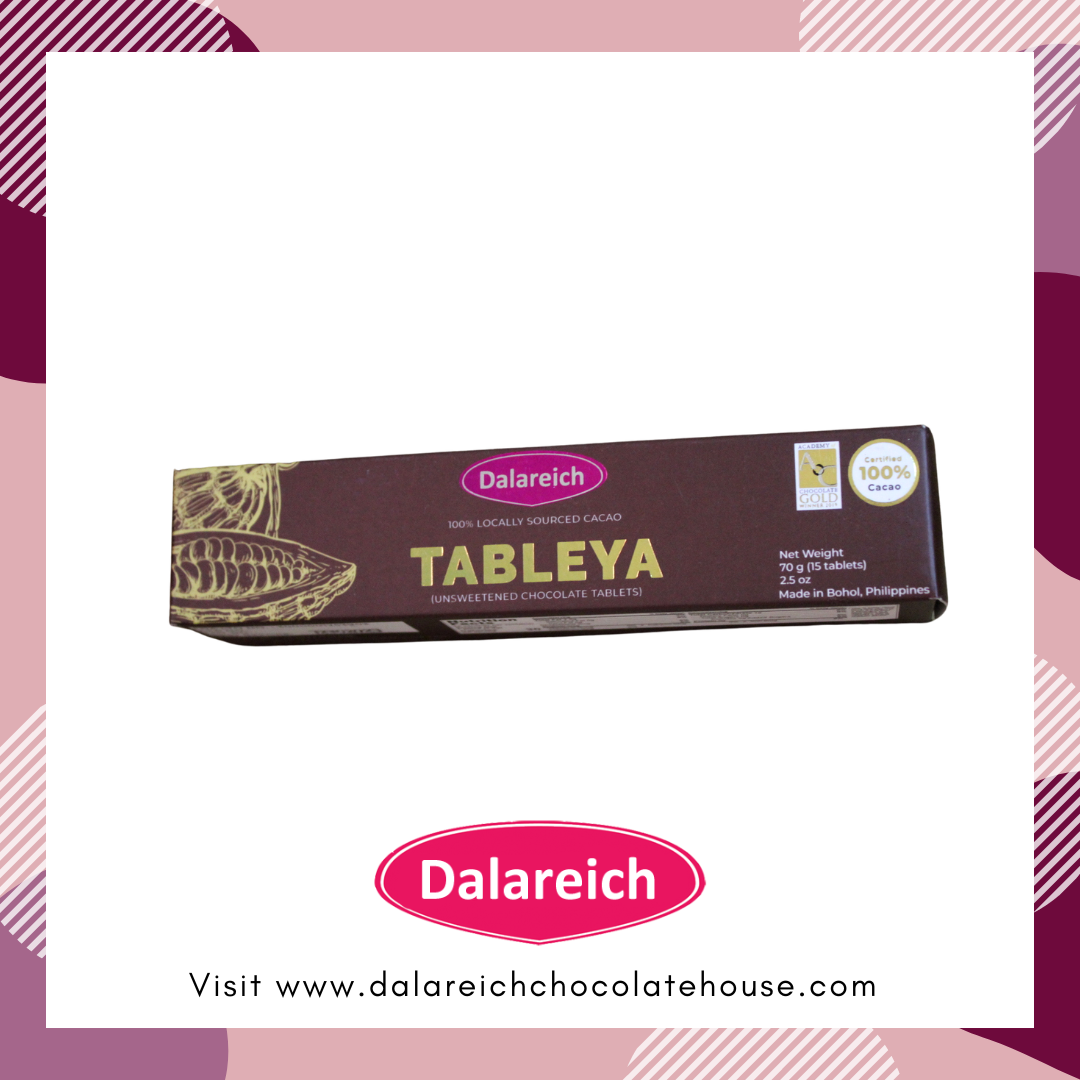 Dalareich Unsweetened Chocolate 70g