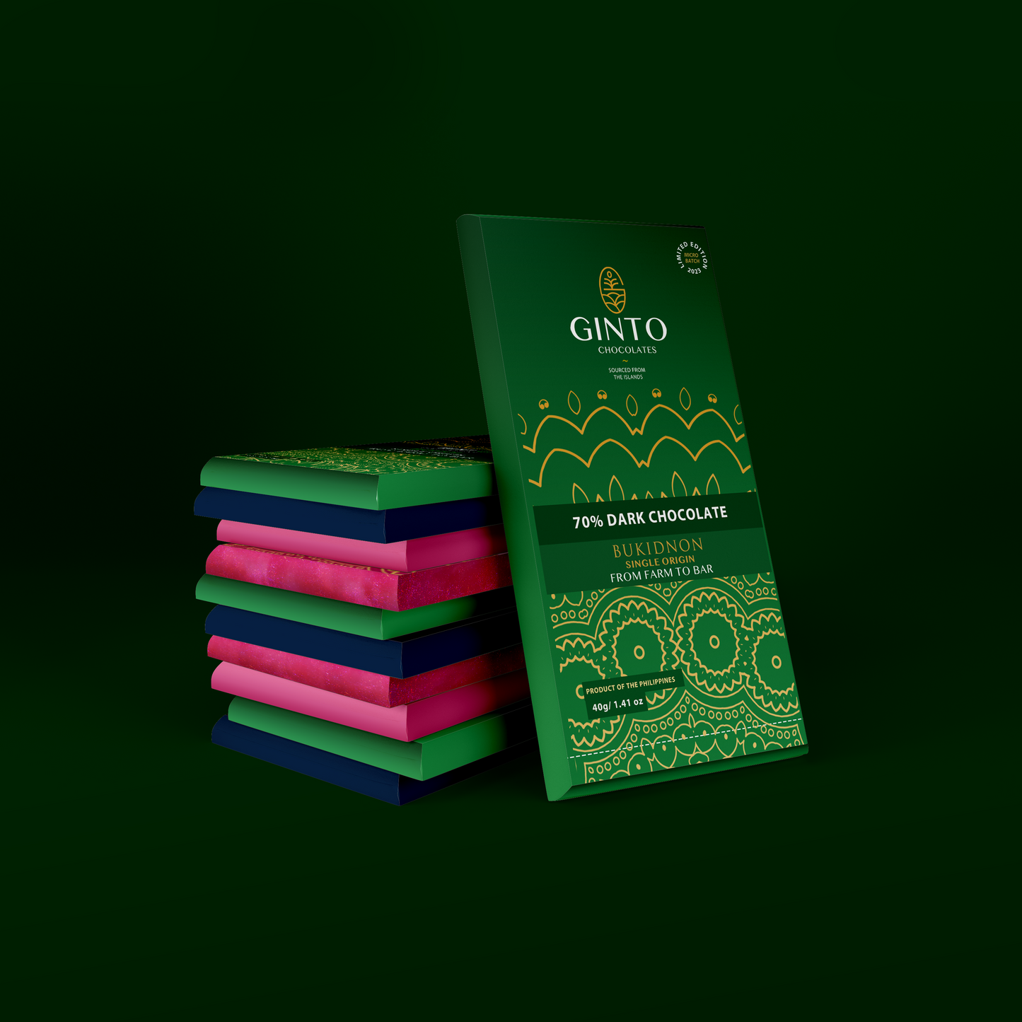 Ginto Chocolate Bar - Bukidnon