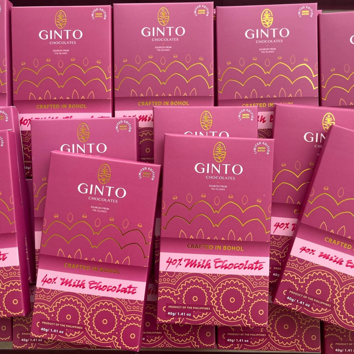 Ginto Chocolate 40% Milk Chocolate